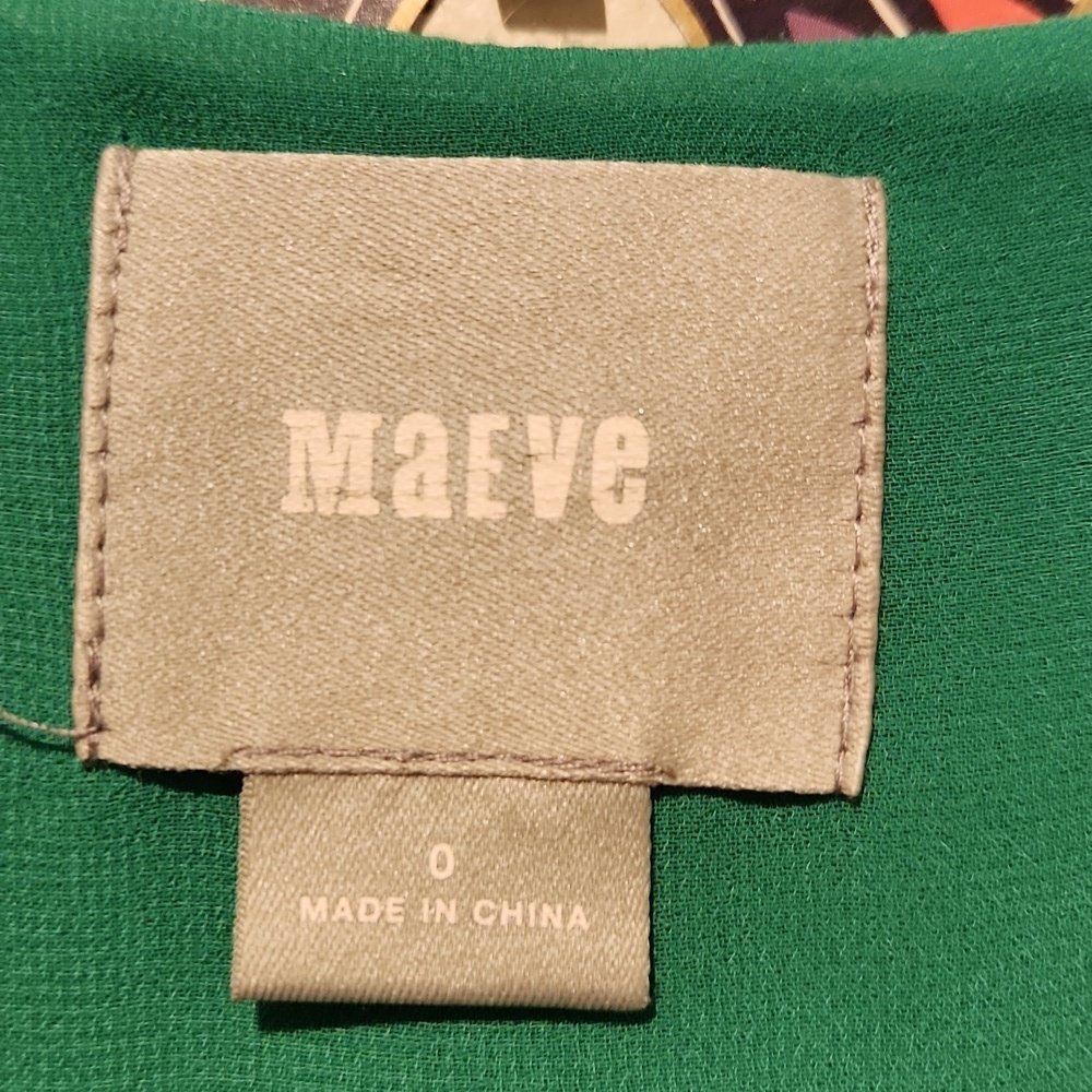 ❤️ ANTHROPOLOGIE MAEVE SILK AYAME SHIFT DRESS, 0 - Picture 9 of 13